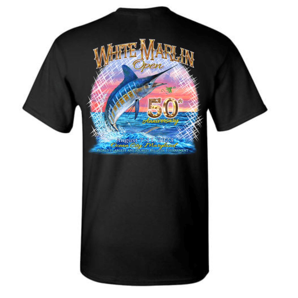 WMO 2023 Short Sleeve T White Marlin Open Store