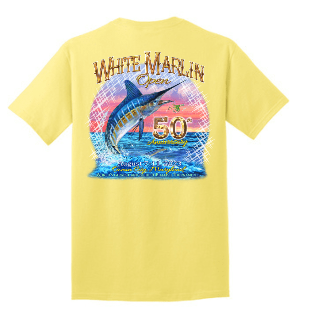 WMO 2023 Short Sleeve T White Marlin Open Store