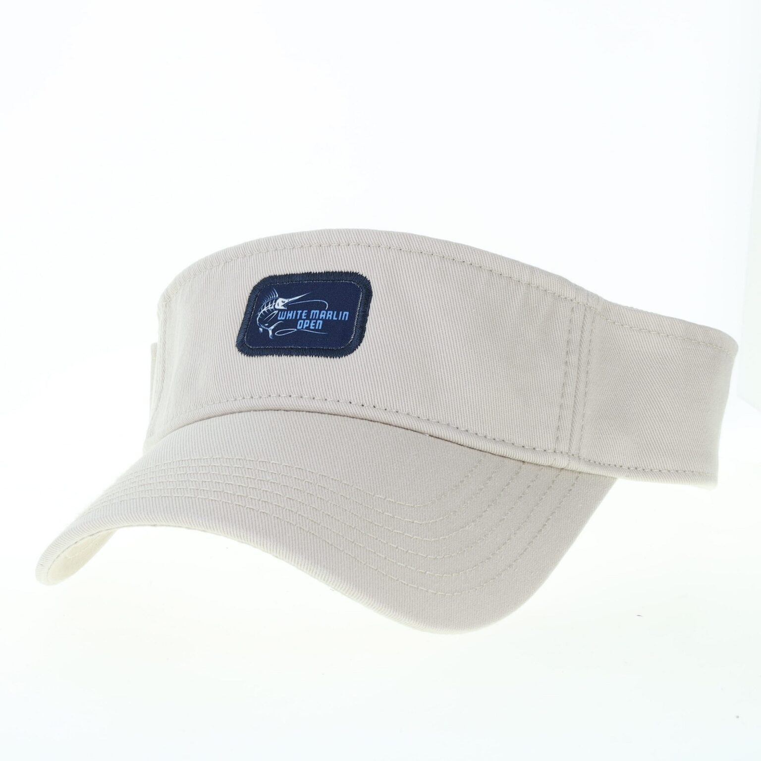 Skeleton Marlin Patch Visor White Marlin Open Store