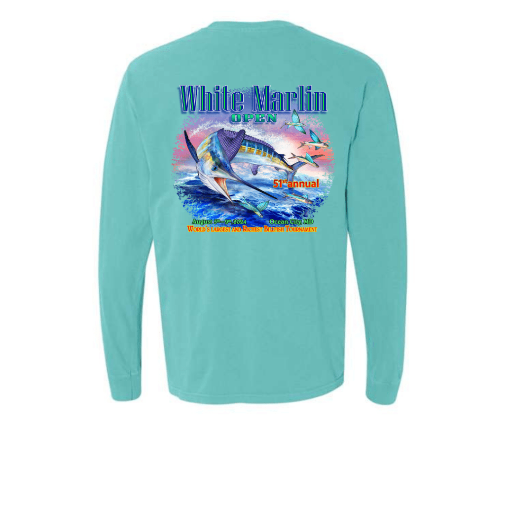 WMO 2024 Long Sleeve T White Marlin Open Store