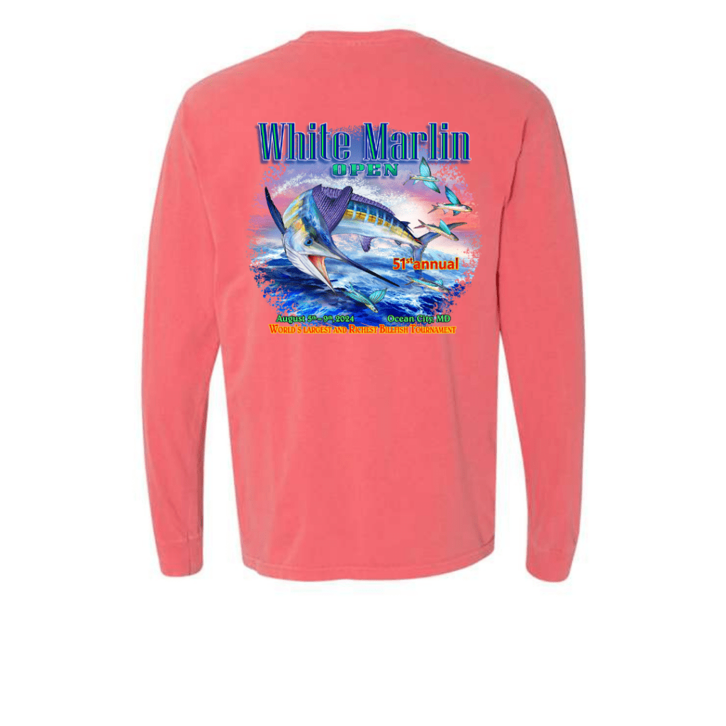 WMO 2024 Long Sleeve T White Marlin Open Store